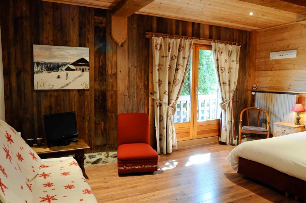 Bed and Breakfast La Ferme d'Emilienne à Sallanches Chambre photo