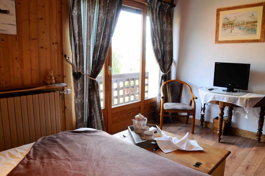 Bed and Breakfast La Ferme d'Emilienne à Sallanches Chambre photo